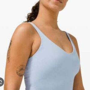 Lululemon Align Cropped Tank Athletic Bra Top Gym Running Pickelball Tennis Sz 6